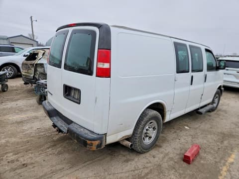 2016 Chevrolet Express 2500, VIN 1GCWGAFF0G1199921. Фото 3 з 6 з аукціону Copart. Каталог авто зі США OpenDataCar.