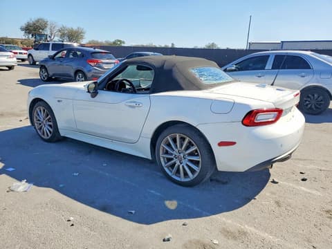 2017 Fiat 124 Spider, VIN JC1NFAEK4H0127542. Photo 2 of 6 from Copart auction. OpenDataCar US salvage catalog.