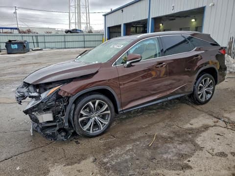 2019 Lexus RX 350L, VIN JTJDZKCA0K2016176. Фото 1 з 6 з аукціону Copart. Каталог авто зі США OpenDataCar.