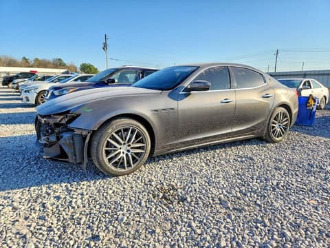2017 Maserati Ghibli, VIN ZAM57RSS0H1225329. Фото 1 из 6 с аукциона Copart. Каталог авто из США OpenDataCar.