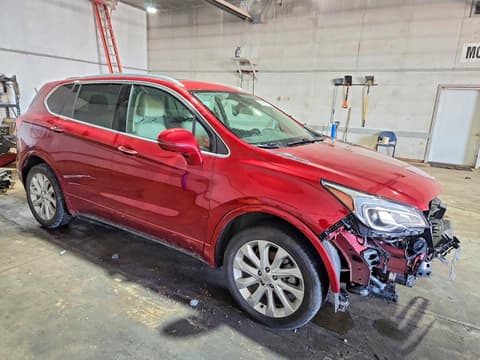 2017 Buick Envision, VIN LRBFXFSX0HD042660. Фото 4 з 6 з аукціону Copart. Каталог авто зі США OpenDataCar.