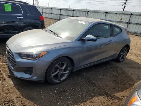 2019 Hyundai Veloster, VIN KMHTG6AFXKU017099. Photo 1 of 6 from Copart auction. OpenDataCar US salvage catalog.