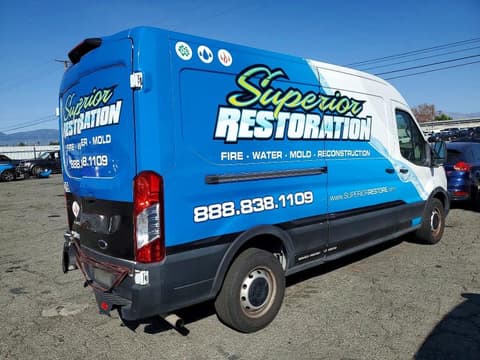 2022 Ford Transit, VIN 1FTBR1CGXNKA43401. Фото 3 з 6 з аукціону Copart. Каталог авто зі США OpenDataCar.