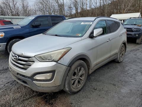 2016 Hyundai Santa Fe, VIN 5XYZU3LB6GG320843. Photo 1 of 6 from Copart auction. OpenDataCar US salvage catalog.