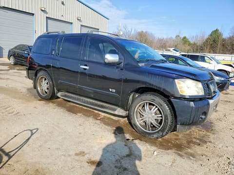2007 Nissan Armada, VIN 5N1BA08AX7N714035. Photo 4 of 6 from Copart auction. OpenDataCar US salvage catalog.