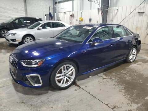 2022 Audi A4, VIN WAUEAAF4XNN010982. Фото 1 з 6 з аукціону Copart. Каталог авто зі США OpenDataCar.