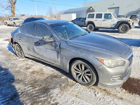 2014 Infiniti Q50, VIN JN1BV7AR5EM686636. Фото 4 з 6 з аукціону Copart. Каталог авто зі США OpenDataCar.