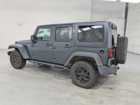 2016 Jeep Wrangler Unlimited, VIN 1C4BJWDG3GL229720. Photo 2 of 6 from Copart auction. OpenDataCar US salvage catalog.