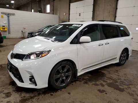 2020 Toyota Sienna, VIN 5TDXZ3DCXLS025046. Фото 1 з 6 з аукціону Copart. Каталог авто зі США OpenDataCar.