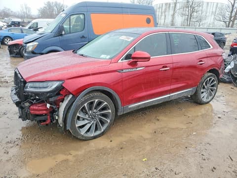 2019 Lincoln Nautilus, VIN 2LMPJ8LP7KBL10196. Фото 1 з 6 з аукціону Copart. Каталог авто зі США OpenDataCar.