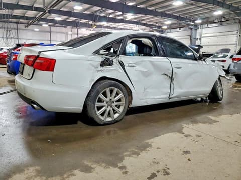 2014 Audi A6, VIN WAUFMAFC3EN056172. Фото 3 из 6 с аукциона Copart. Каталог авто из США OpenDataCar.