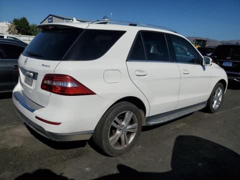 2014 Mercedes-benz ML-Class, VIN 4JGDA5HB2EA284102. Фото 3 з 6 з аукціону Copart. Каталог авто зі США OpenDataCar.