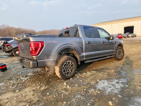 2022 Ford F-150 Lightning, VIN 1FTFW1E87NFB93989. Фото 3 з 6 з аукціону Copart. Каталог авто зі США OpenDataCar.