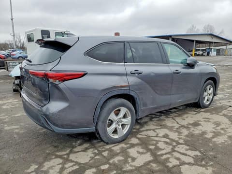 2021 Toyota Highlander, VIN 5TDZZRAH7MS067526. Zdjęcie 3 z 6 z aukcji Copart. Katalog aut z USA OpenDataCar.