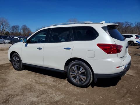 2019 Nissan Pathfinder, VIN 5N1DR2MM3KC608169. Photo 2 of 6 from Copart auction. OpenDataCar US salvage catalog.