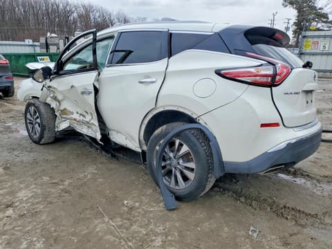 2017 Nissan Murano, VIN 5N1AZ2MH2HN169694. Фото 2 з 6 з аукціону Copart. Каталог авто зі США OpenDataCar.