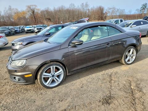 2012 Volkswagen Eos, VIN WVWFW7AH7CV006875. Фото 1 з 6 з аукціону Copart. Каталог авто зі США OpenDataCar.