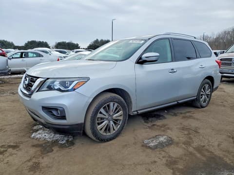 2019 Nissan Pathfinder, VIN 5N1DR2MM7KC624374. Фото 1 з 6 з аукціону Copart. Каталог авто зі США OpenDataCar.