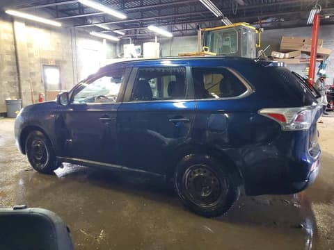 2014 Mitsubishi Outlander, VIN JA4JZ4AX8EZ606348. Фото 2 з 6 з аукціону Copart. Каталог авто зі США OpenDataCar.