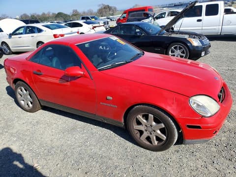 1999 Mercedes-benz SLK-Class, VIN WDBKK47F6XF090233. Фото 4 з 6 з аукціону Copart. Каталог авто зі США OpenDataCar.