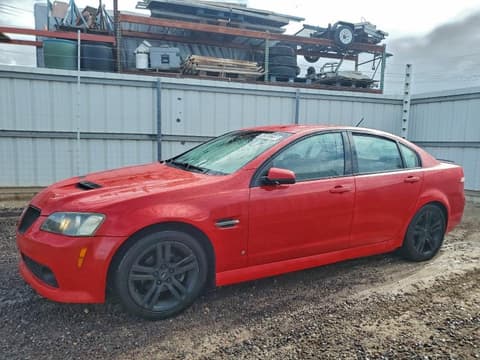 2008 Pontiac G8, VIN 6G2ER57778L125607. Фото 1 з 6 з аукціону Copart. Каталог авто зі США OpenDataCar.