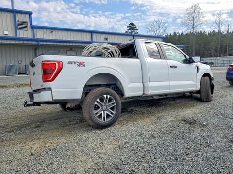 2022 Ford F-150, VIN 1FTFX1E87NFA84767. Фото 3 з 6 з аукціону Copart. Каталог авто зі США OpenDataCar.