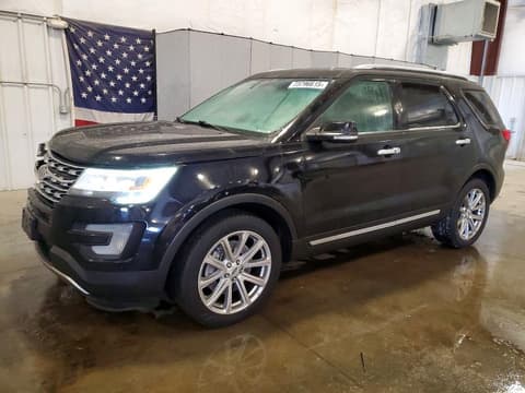 2017 Ford Explorer, VIN 1FM5K8F81HGA35138. Фото 1 з 6 з аукціону Copart. Каталог авто зі США OpenDataCar.