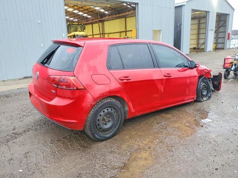 2015 Volkswagen Golf, VIN 3VW2A7AU0FM033437. Фото 3 з 6 з аукціону Copart. Каталог авто зі США OpenDataCar.