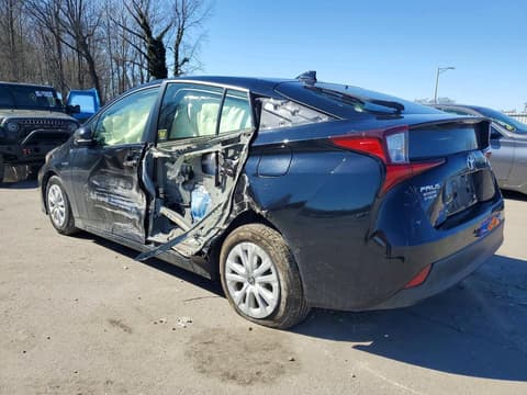 2019 Toyota Prius, VIN JTDKARFU0K3076369. Фото 2 з 6 з аукціону Copart. Каталог авто зі США OpenDataCar.