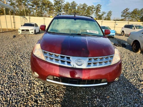2006 Nissan Murano, VIN JN8AZ08T76W417926. Photo 5 of 6 from Copart auction. OpenDataCar US salvage catalog.