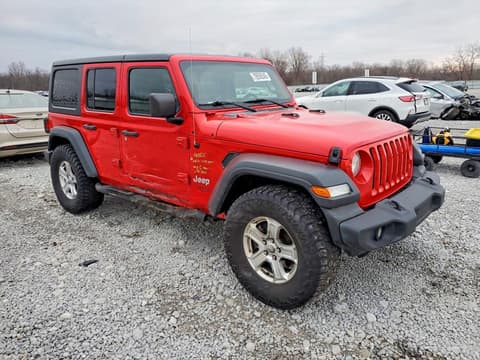 2018 Jeep Wrangler Unlimited, VIN 1C4HJXDG9JW135945. Фото 4 з 6 з аукціону Copart. Каталог авто зі США OpenDataCar.