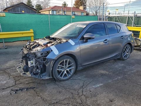 2014 Lexus CT 200h, VIN JTHKD5BH6E2176784. Фото 1 з 6 з аукціону Copart. Каталог авто зі США OpenDataCar.