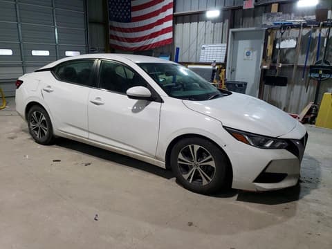 2021 Nissan Sentra, VIN 3N1AB8CV1MY254187. Фото 4 з 6 з аукціону Copart. Каталог авто зі США OpenDataCar.