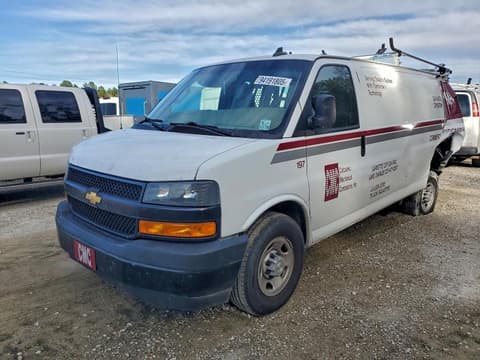 2023 Chevrolet Express 3500, VIN 1GCZGHFPXP1221728. Фото 1 з 6 з аукціону Copart. Каталог авто зі США OpenDataCar.
