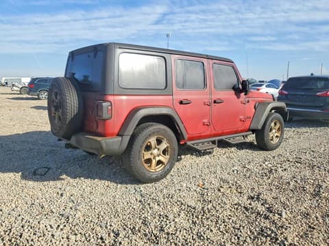 2022 Jeep Wrangler Unlimited, VIN 1C4HJXDG4NW260860. Фото 3 з 6 з аукціону Copart. Каталог авто зі США OpenDataCar.
