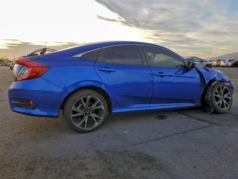 2021 Honda Civic, VIN 19XFC2F84ME002678. Фото 3 з 6 з аукціону Copart. Каталог авто зі США OpenDataCar.