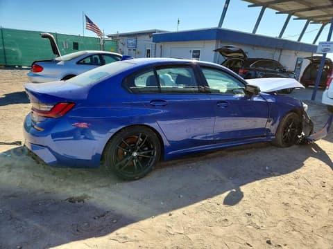 2022 Bmw 3 Series, VIN 3MW5R1J00N8C30633. Фото 3 з 6 з аукціону Copart. Каталог авто зі США OpenDataCar.