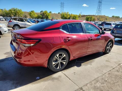 2022 Nissan Sentra, VIN 3N1AB8CV2NY214735. Фото 3 з 6 з аукціону Copart. Каталог авто зі США OpenDataCar.