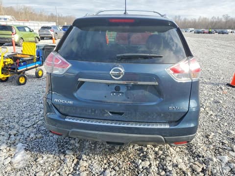 2016 Nissan Rogue, VIN KNMAT2MV4GP645555. Фото 6 з 6 з аукціону Copart. Каталог авто зі США OpenDataCar.