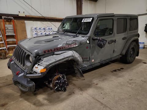 2021 Jeep Wrangler Unlimited, VIN 1C4HJXFG8MW791085. Фото 1 з 6 з аукціону Copart. Каталог авто зі США OpenDataCar.