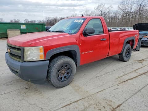 2008 Chevrolet Silverado, VIN 1GCEK14X28Z154407. Фото 1 з 6 з аукціону Copart. Каталог авто зі США OpenDataCar.