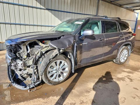 2021 Toyota Highlander Hybrid, VIN 5TDXBRCH0MS520944. Zdjęcie 1 z 6 z aukcji Copart. Katalog aut z USA OpenDataCar.