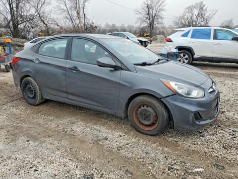 2012 Hyundai Accent, VIN KMHCT4AE3CU116467. Фото 4 з 6 з аукціону Copart. Каталог авто зі США OpenDataCar.