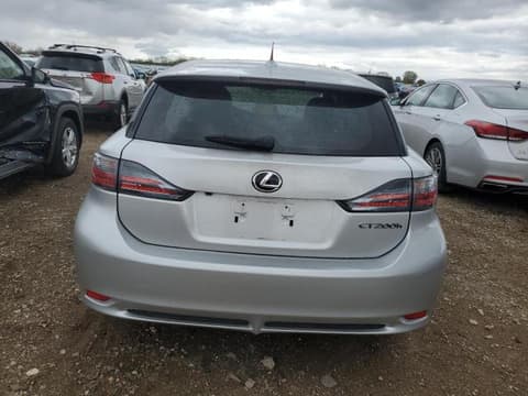 2012 Lexus CT 200, VIN JTHKD5BH7C2070020. Фото 6 из 6 с аукциона Copart. Каталог авто из США OpenDataCar.