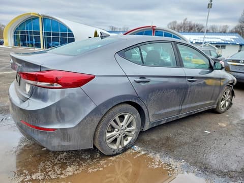 2018 Hyundai Elantra, VIN 5NPD84LF0JH393987. Фото 3 из 6 с аукциона Copart. Каталог авто из США OpenDataCar.