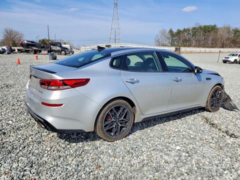 2019 Kia Optima, VIN 5XXGW4L28KG273433. Фото 3 з 6 з аукціону Copart. Каталог авто зі США OpenDataCar.