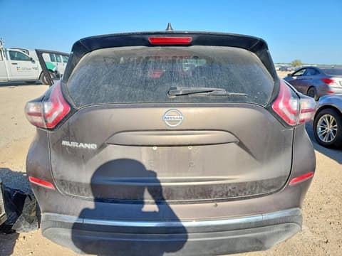2017 Nissan Murano, VIN 5N1AZ2MG4HN137563. Фото 6 з 6 з аукціону Copart. Каталог авто зі США OpenDataCar.