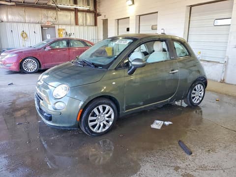 2013 Fiat 500, VIN 3C3CFFDR9DT580630. Фото 1 з 6 з аукціону Copart. Каталог авто зі США OpenDataCar.