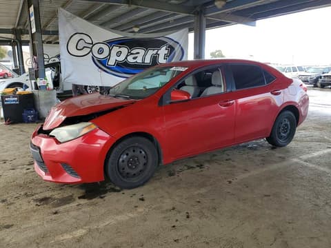 2014 Toyota Corolla, VIN 5YFBURHE6EP059178. Фото 1 з 6 з аукціону Copart. Каталог авто зі США OpenDataCar.