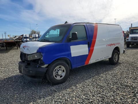 2019 Chevrolet Express 2500, VIN 1GCWGAFG4K1313226. Фото 1 з 6 з аукціону Copart. Каталог авто зі США OpenDataCar.